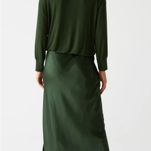 Michael Stars Padma Mixed Fabric Dress Size Small NWOT - Picture 4 of 4